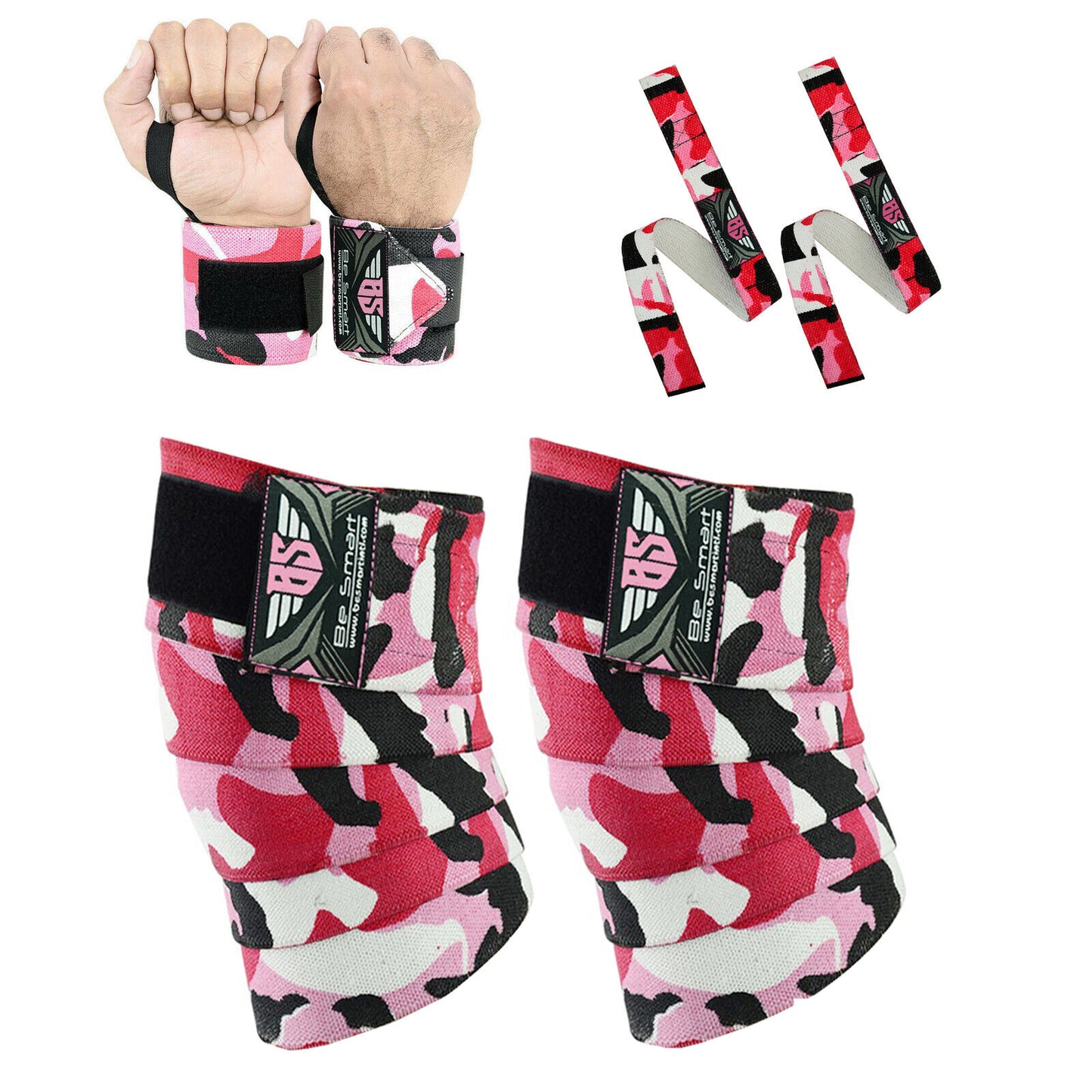 Knee Wraps, Wrist Wraps and Lifting Straps