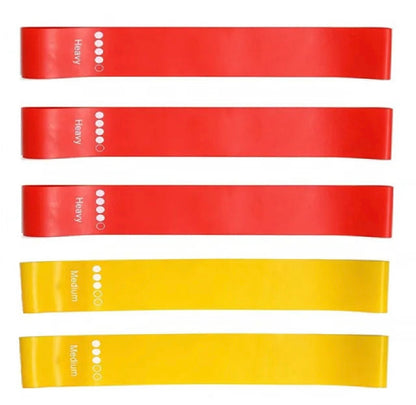 Set of 5 resistance bands