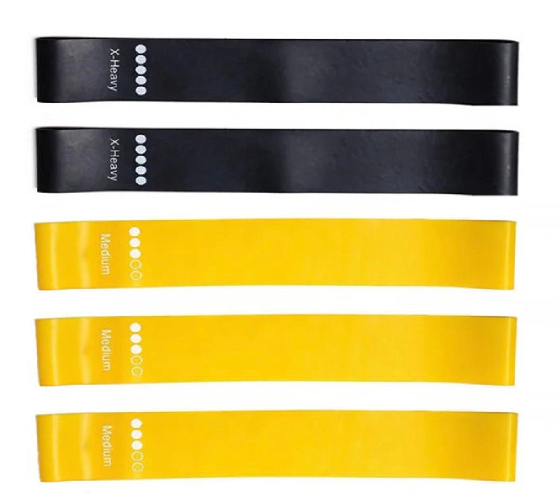 Set of 5 resistance bands