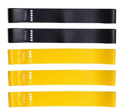 Set of 5 resistance bands